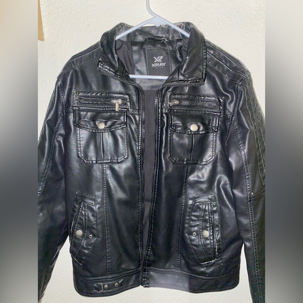 Mens leather jacket